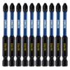 10 x Rennie Tools 75mm Long PZ2 Impact Screwdriver Driver