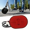 Electric Scooter Rear Tail Light Easy To Install Waterproof Lightweight