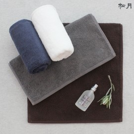Songwol Towel Heavy Plain 590GSM 190g 40X80cm Combed Yarn 30 Count, Dark Brown / 송월타올 헤비무지 590GSM 190g 40X80cm 코마사30수, 진갈색