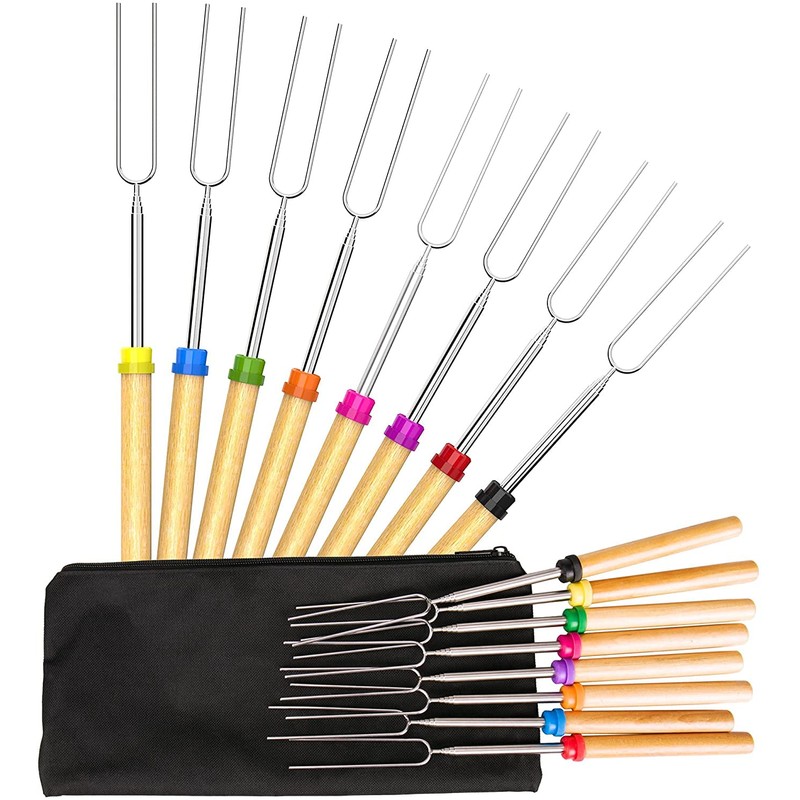 Marshmallow Roasting Stick, PIONEERS Marshmallow 8 Roasting Sticks 32 Inch