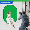 Portable Green Screen Chromakey Backdrop with Stand,59 * 39 inch