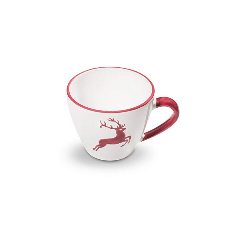 GMUNDNER KERAMIK Gourmet Coffee Cup Capacity 0.2 Litres Bordeaux Red