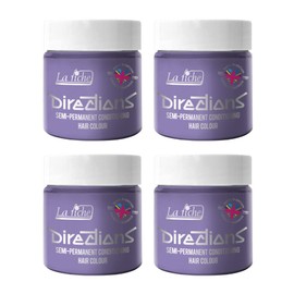 La Riche Directions Semi-Permanent Hair Colour 100ml Tin 4 Pack (Antique Mauve)