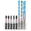 Bosch Professional, 8 Piece Impact Control Screwdriver Bit and Multi-Purpose