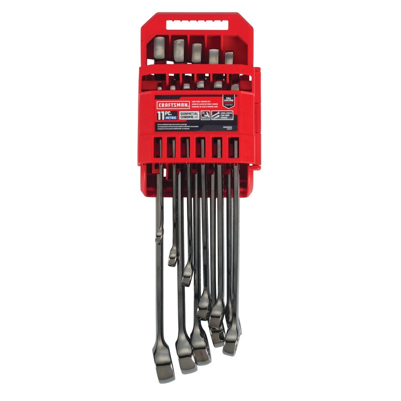 CRAFTSMAN Metric Long-Panel Wrench Set, 11 Piece (CMMT87013)