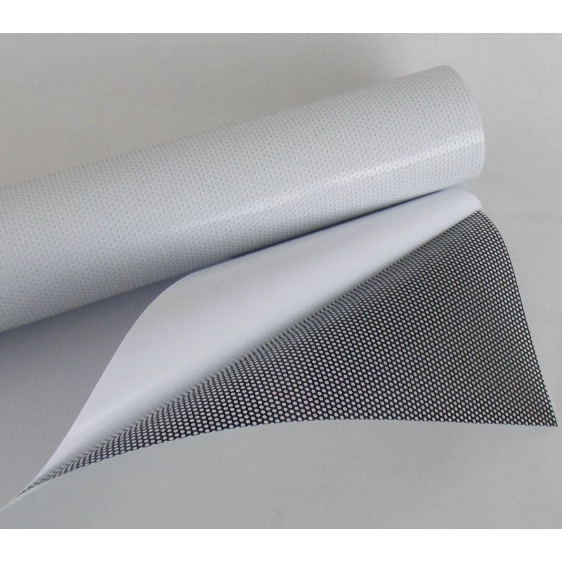 made in Korea perforated window film 14"x 164' 6 mil