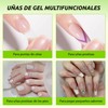 CHERIMOYA Pegamento Uñas Acrílicas con Pincel Pack 3 x 10ml