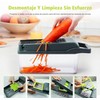 Cortador de Verduras 15 en 1 Yolispa 2512477-610MX-CCY Rayador y