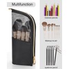 MONSTINA Makeup Brush Organzier Bag,High Capacity Portable Stand-Up Makeup Brush