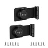 VIDYSUFYR Password Rotary Hasp Locks, 90 Degree Door Security Slide