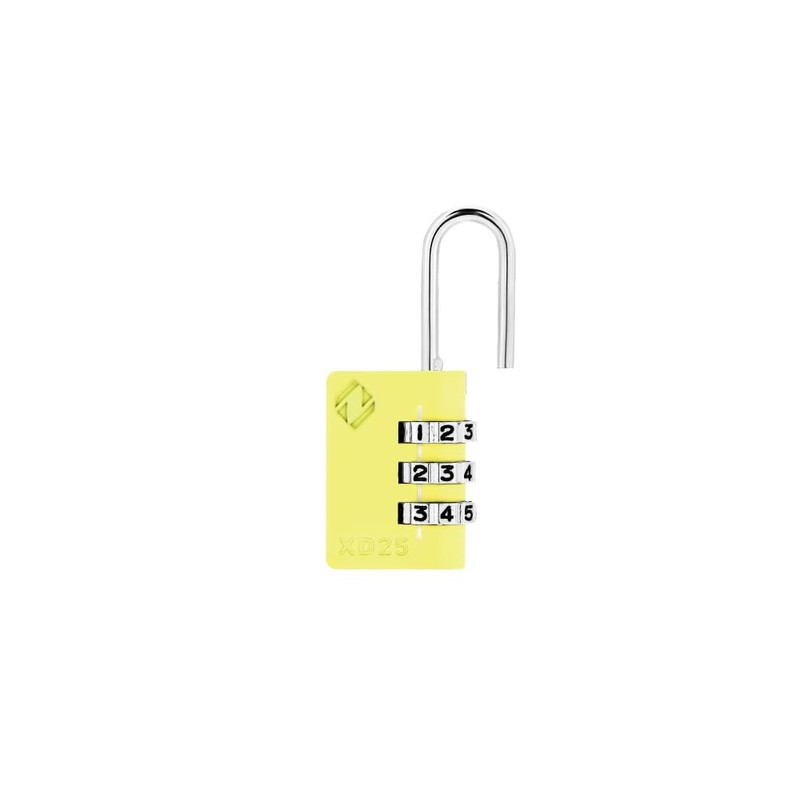 ZARKER XD25-Y Zarker 3-Digit Dial Type Padlock, Safe Security Goods,
