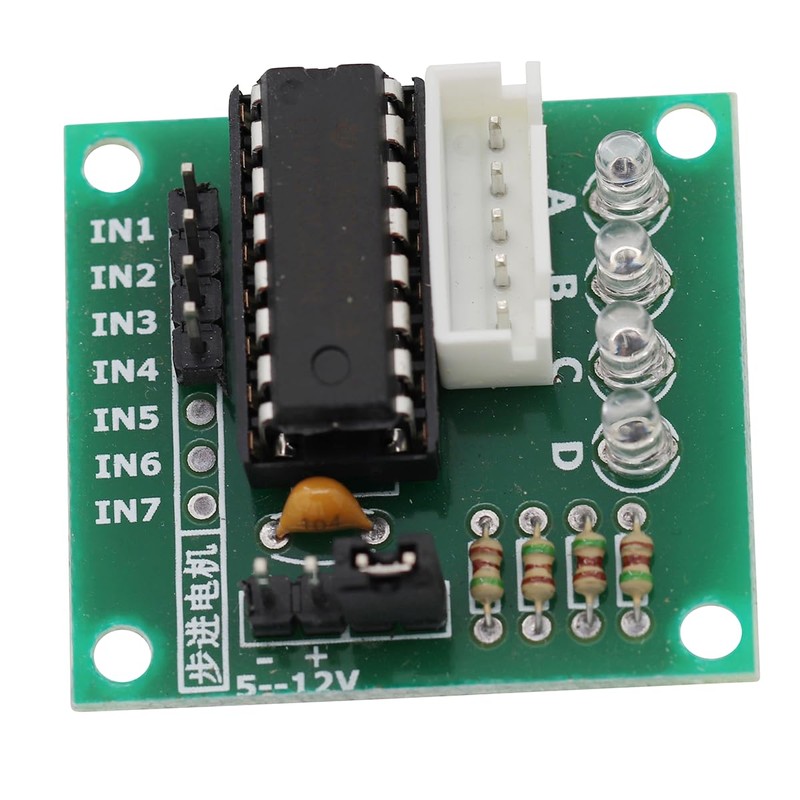 Heevhas 2 Sets of 28BYJ-48 5V 4-Phase Stepper Motor Set