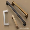 Alzassbg 10 Pack Matt Black Cabinet Pulls, 6-1/4 Inch(160mm) Hole