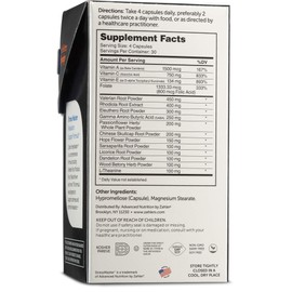 Zahler StressMaster, Relaxation Support Supplement, Promotes Natural Calm, Certified Kosher 120 Capsules