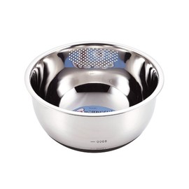 Pearl Metal H-5334 Rice Sharpener Ball, 9.4 inches (24 cm), Stainless Steel, With Scale, Anti-Slip