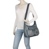 EAAKIE Women's Shoulder Bag, Handbag, Shoulder Bag with Leather Look