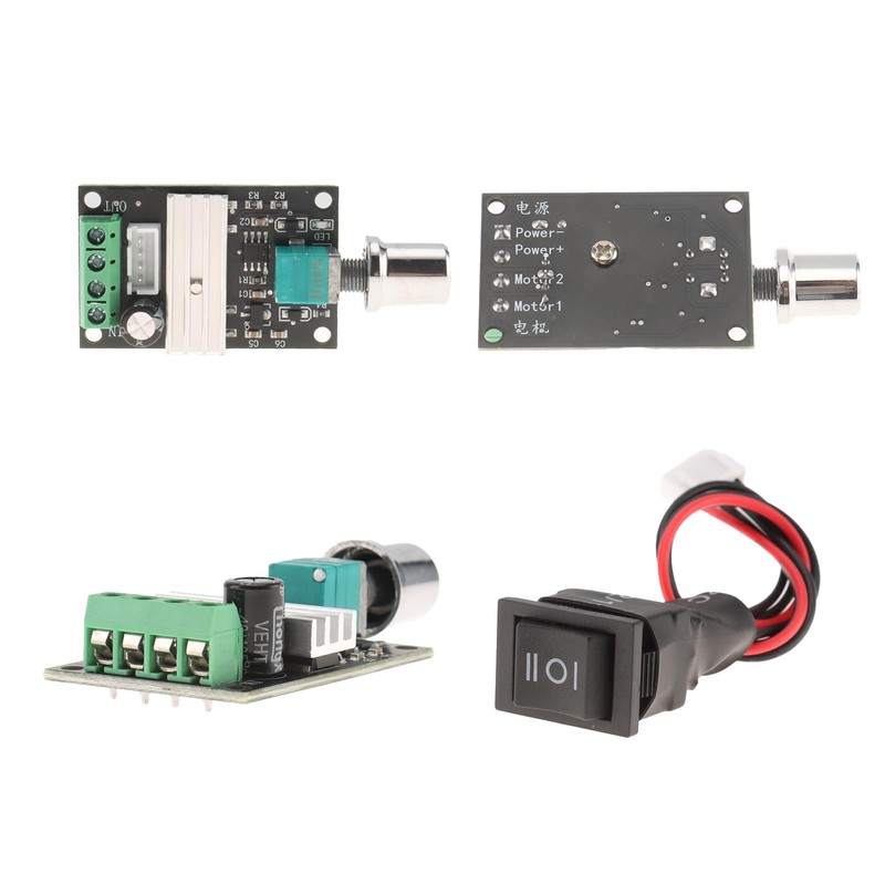 AEDIKO 2pcs 6V 12V 24V 28V 3A 80W DC Motor