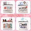 Pinkunn 9 Pieces Nurse Gift Survival Kit Cosmetic Bag Nursing