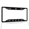 Fastasticdeals Metal Insert License Plate Frame Bulldog C Weatherproof Car