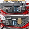 CALBEAU Metal Front Door Pocket Storage Box Compatible with Jeep