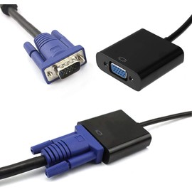 Multibao Micro HDMI Male to VGA Female Video Cable Adapter Lead for Phone Projector Table