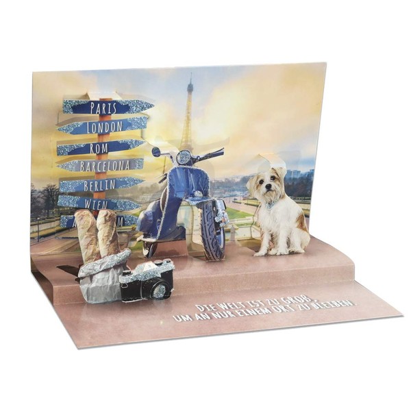 Pop up cards, Signpost