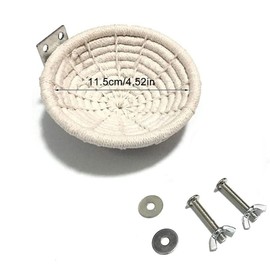 Taicols Bird Cage Handwoven Handwoven Bird Cage Budgie Nest Used for Small Birds such as Finches, Budgies, Canaries