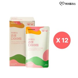 CarePlus 케어플러스 리셋 다이어트 청포도맛 100ml X 60포 / 소비기한: 2026-06-29 까지 Careplus Reset Diet Green Grape Flavor 100ml X 60 Packs / Expiration Date: Until 2026-06-29