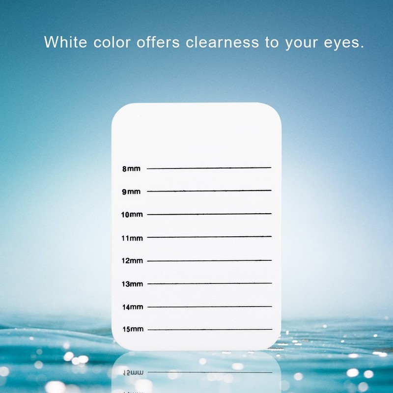 False Eyelash Pallet Tool, 8-15mm Makeup Eyelash Tray Strip Stand