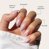 Glamnetic Press On Nails - Polar Day | Glittery Short
