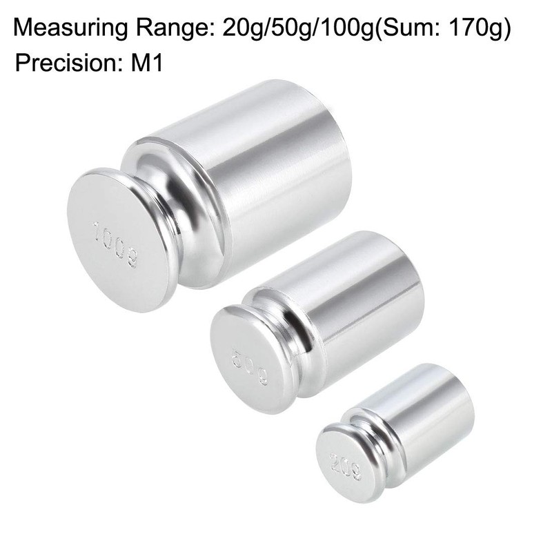 sourcing map Calibration Weight Set 20g 50g 100g M1 Precision