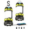 2 Pack Rechargeable LED Camping Lanterns with Multiple Light Modes