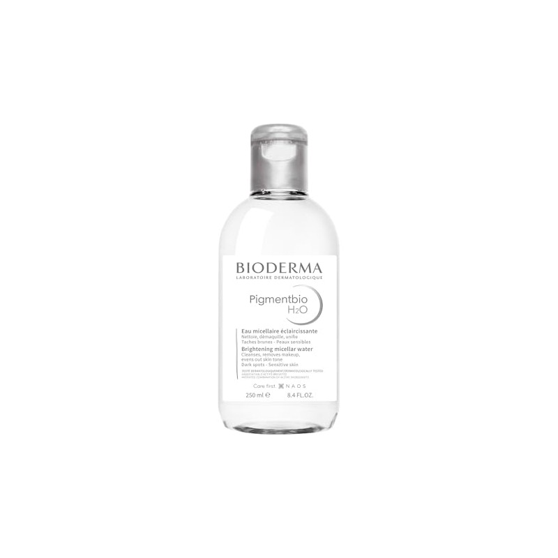 BIODERMA, Agua Micelar, Pigmentbio H₂O, Desmaquillante Hidratante Iluminador, Elimina Impurezas,