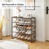 HOOBRO Shoe Rack, 5 Tier Shoe Organizer for Front Door