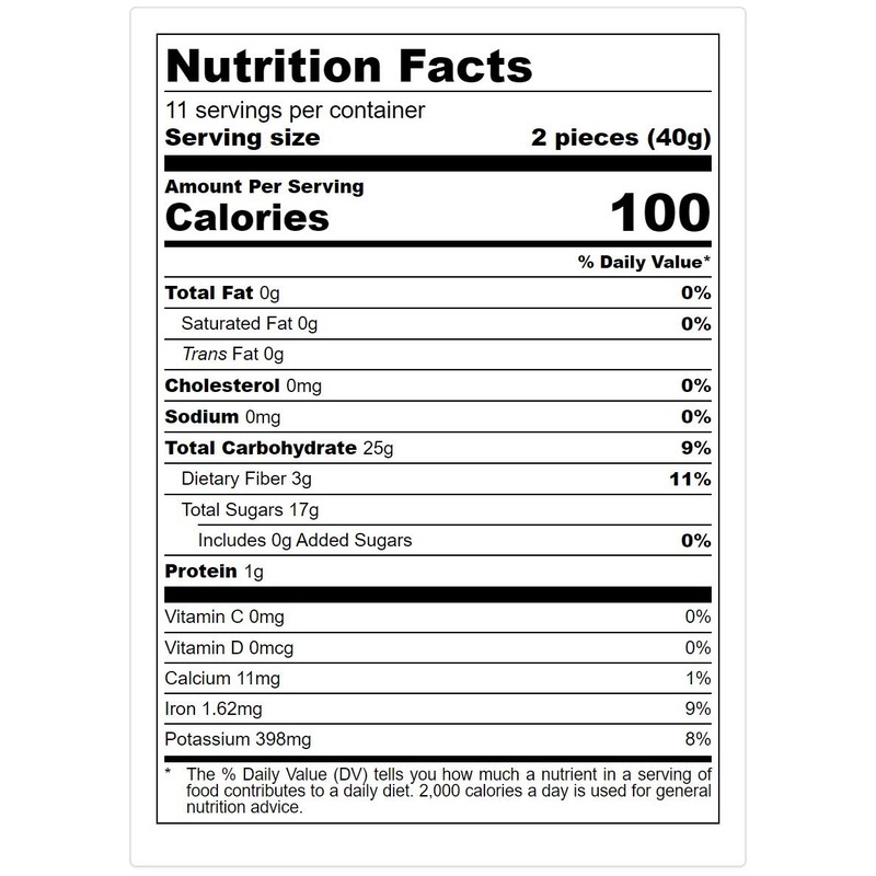 Bella Viva Orchards Dried California Yellow Nectarines, 1 lb of