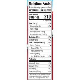 Alpen Original Muesli, Swiss Style Muesli Cereal, Whole Grain, Non-GMO Project Verified, Heart Healthy, Kosher, Vegan, 14 Oz Box (Pack of 6)