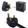 5 Amp Round Pin Plugs Mains Plug 3 Pin Lighting
