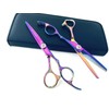 Professional Salon Stylist Barber Hair Cutting Scissors thinning Set Hair