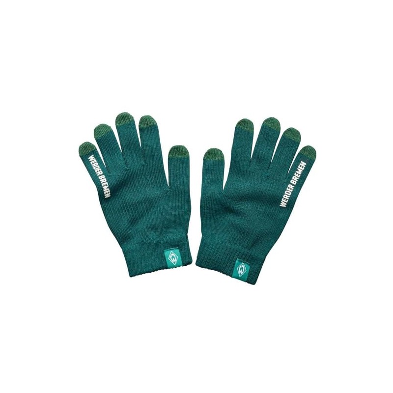 Werder Bremen SV Unisex Smartphone Gloves Green, Green