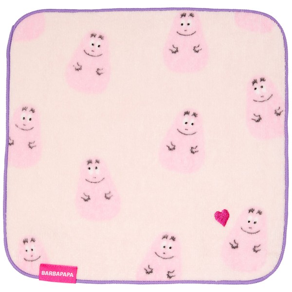 Barbapapa Greeting Life Hand Towel Pattern BBZ-166