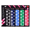 WEILUSI 50pcs Nail Polish Protector for Fingers U-Shape Tape Polish