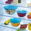 Dajar Pyrex Salatschale Mixing, Glas, Transparent, Ø21 cm, 1 Einheiten