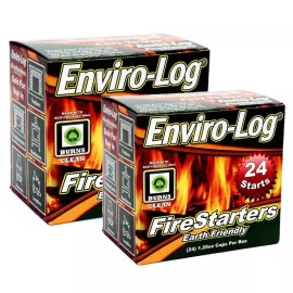 Enviro-Log Environment Friendly Firestarters 2 PACK (48 firestarters)