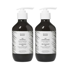 BondiBoost HG Juego de champú y acondicionador antiadelgazamiento [10.14 onzas líquidas cada uno], clínicamente probado para promover un cabello más lleno y con aspecto más grueso para mujeres y