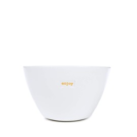 Keith Brymer Jones - Word Range - Ceramic Medium Bowl - Enjoy - 500ml