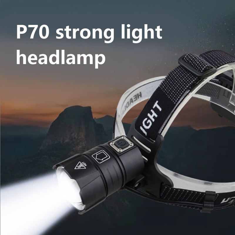 P70 4000LM High Brightness USB Charging Zoomable Large Power Strong