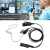 Talkies Earpiece, Air Acoustic Tube Headset 2 Way Radio Talkie
