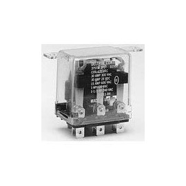 21009-82, Power Relay 24VAC 30A 3PST-NO ((80.26mm 59.69mm)) Flange Mount (2 Items)