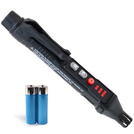 Natural Gas Leak Detector with Audible & Visual Alarm, Portable Gas Sniffer for Combustible Gas Leaks – Detects Methane, Propane & Explosive Gases, Gas Detector for Work & Home Safety, 2-AAA Batteries