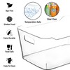 Clear Extra Large Plastic Storage Bins, Pantry Organizers and Storage